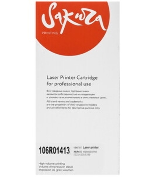 Картридж лазерный Sakura 106R01413 для Xerox WorkCentre 5222, черный, 20 000 к.