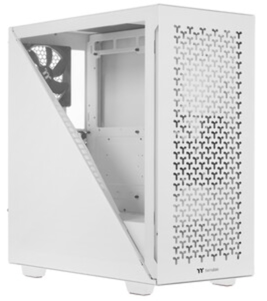 Компьютерный корпус Thermaltake Divider 300 TG Air Snow CA-1S2-00M6WN-02 Snow/Win/SPCC/Tempered Glass*1/Mesh Front Panel/120мм Standard Fan*2 (528610)