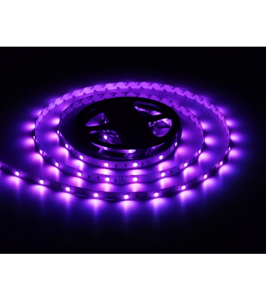 Светодиодная лента Ambrella light GS2201 5050 30Led/ 7.2W m/ 12V IP20 RGB /5000*10*1.87mm (4 конт.)
