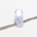 Гирлянда Neon-night LED Клип-лайт 12 V, прозрачный ПВХ, 150 мм, цвет диодов белый Flashing (белый), фото5