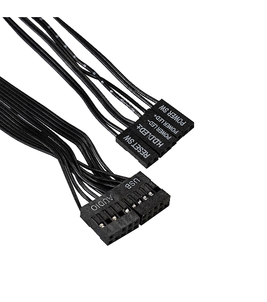 Компьютерный корпус Minitower ExeGate BAA-113-AAA350 (mATX, БП AAA350 с вент. 8см, 2*USB, аудио, черный)