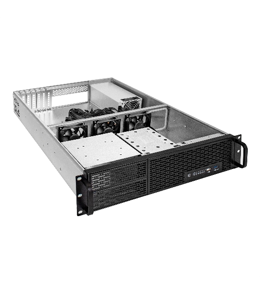 Серверный корпус ExeGate Pro 2U650-06/2U2098L (RM 19', высота 2U, глубина 650, БП 2U-600ADS, USB+USB 3.0)