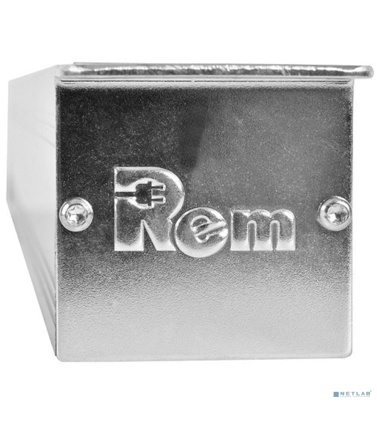 Блок роз Rem-10 без шнура с инд., 4 Sсhuko, вх IEC 60320 C14, 10A алюм. 10'