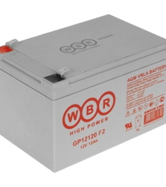 Батарея WBR GP 12120 F2 12V, 12Ah