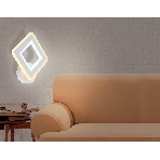 Настенный светодиодный светильник FA871 WH белый 11W 220*250*50, фото5