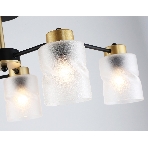 Светильник Ambrella light TR303325/6 BK/GD черный/золото E27/6 max 60W D680*270, фото5