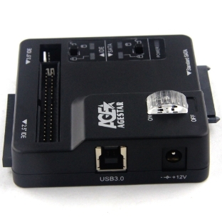 Док-станция для HDD/SSD AGESTAR 3FBCP, черный