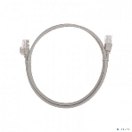 Патч-корд U/UTP Rexant cat.6a (10G), RJ45-RJ45, неэкранированный, 28AWG, LSZH, серый, 1 м, фото4