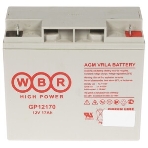 Батарея для ИБП WBR GP 12170 (12V, 17Ah), фото5