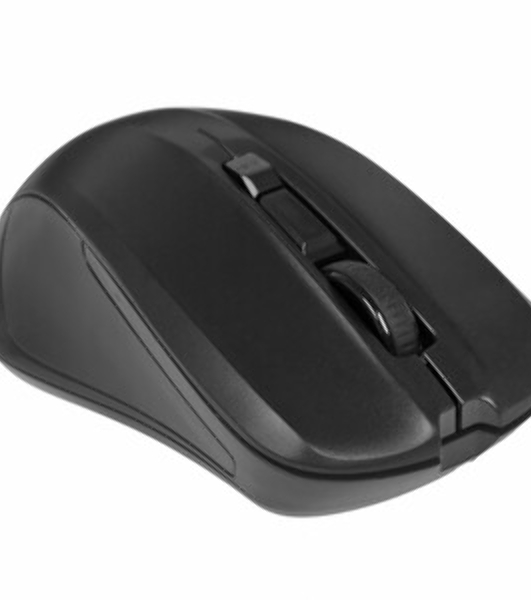 Мышь беспроводная SVEN RX-270W черный, 1600 dpi, радиоканал, USB, кнопки - 4
