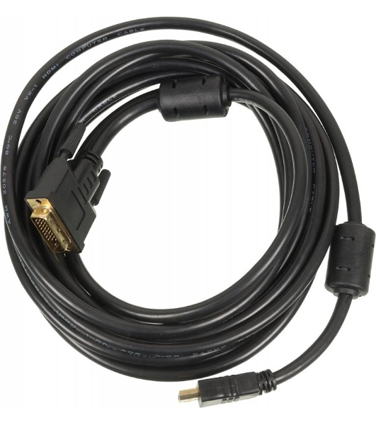 Кабель Ningbo DVI-D/HDMI 24M/19M 5m позолоченные контакты ферритовые кольца