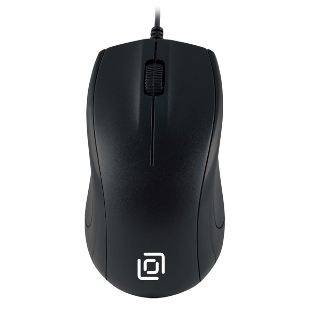 Мышь проводная Oklick 185V2 черный, 1200 dpi, USB, кнопки - 3