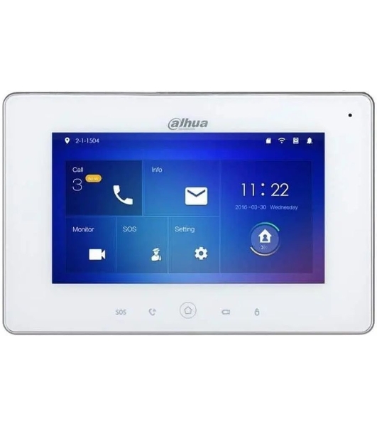 Видеодомофон Dahua DHI-VTH5221DW-S2 белый