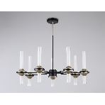 Люстра Ambrella light LH55353/14 BK/CGD/CL черный/золото/прозрачный G9/14 max 30W D750*690, фото4