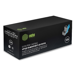 Картридж лазерный Cactus CS-Q2612X-MPS черный (3000 стр.) для HP LJ 1010/1012/1015/1018/1020