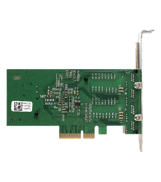 Сетевой адаптер ExeGate EXE-I350-T4V2 (PCI-E x4 v2.1, порты 4xRJ45 (медные), 10/100/1000Mbps, Gigabit NIC Intel Chipset NHI350AM4)