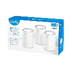 Бесшовный Mesh роутер Cudy M1800(3-Pack) AX1800 10/100/1000BASE-TX белый (упак.:3шт), фото13