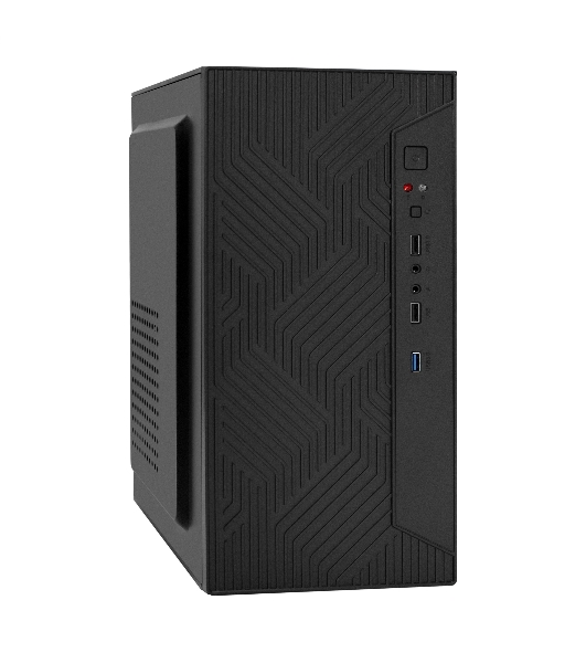 Компьютерный корпус Minitower ExeGate BAA-303U-AA500 (mATX, БП AA500 с вент. 8см, 2хUSB+1хUSB 3.0, HD Audio, черный)