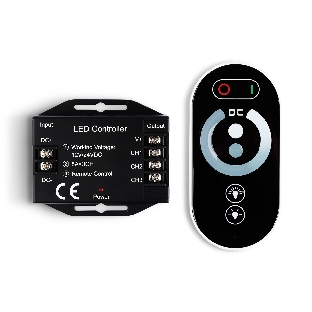 Контроллер диммер GS11101 24A 12V 288W/ 24V 576W (ПДУ Радио 2.4G AAA)