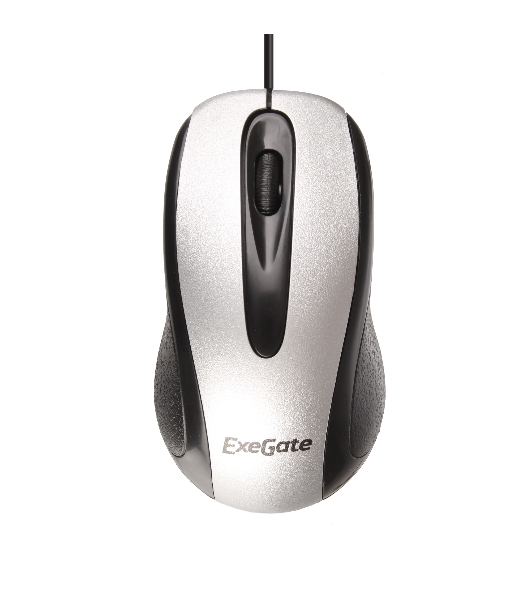 Мышь проводная ExeGate Professional Standard SH-9026S серебристый, 1000 dpi, USB, кнопки - 3