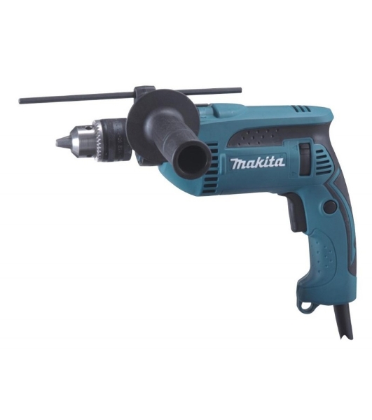 Дрель Makita HP1640, 680 Вт, сетевая, ударная