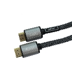 Кабель видео LAZSO WH-111-B HDMI (m)/HDMI (m) 1м. позолоченные контакты черный, фото 1
