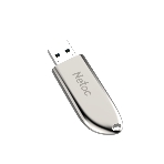 Флешка USB Netac U352 128Gb NT03U352N-128G-20PN, USB 2.0, с колпачком, металлическая, фото15
