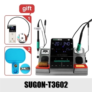 Паяльная станция с двумя ручками SUGON T3602
