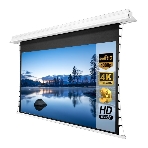 Экран для проектора S'OK SCPSMC-221X125ED45GF для встраивания в потолок моторизованный 100'' с боковым натяжением, полотно Grey Fiberglass, экстрадроп 45см, фото5