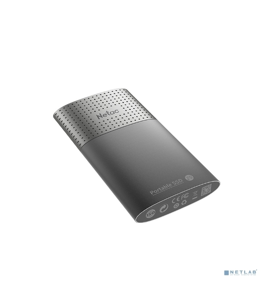Внешний SSD Netac Z9, 1TB, USB 3.2 Gen 2 Type-C, R/W 550/480, черный