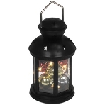 Декоративный фонарь Neon-night с шариками 12х12х20,6 см, черный корпус, теплый белый цвет свечения, фото7