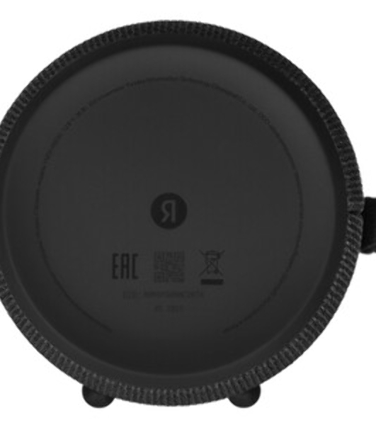 Умная колонка Яндекс Станция Стрит, 30Вт, компактная, 2 динамика, Wi-Fi, Bluetooth 5.0, Алиса, черный