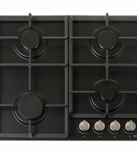 Газовая варочная панель Gorenje G641EXB, 4 конфорки, металл, черный
