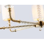 Люстра Ambrella light LH71503/7 BS/FR латунь/белый матовый E14*7 max 40W D840*640, фото5
