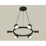 Светильник Ambrella light XB9193152/6 SBK/PYG черный песок/золото желтое полированное GX53 (C9193, N8124), фото4