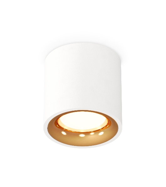 Светильник Ambrella Light XS7531024 SWH/PYG белый песок/золото желтое полированное MR16 GU5.3 (C7531, N7014)