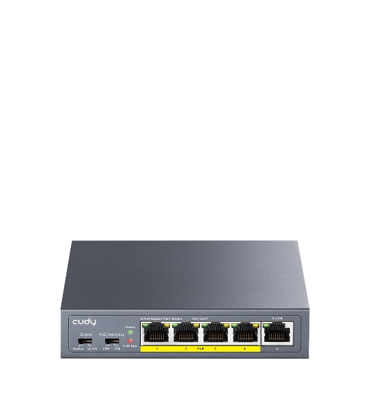 Коммутатор Cudy GS1005P, 5×1 Гбит/с
