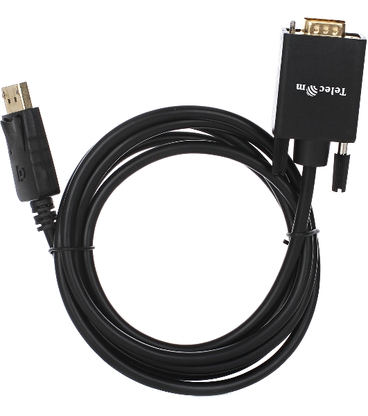 Кабель-переходник DP --> VGA_M/M 1,8м Telecom