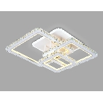 Управляемый светодиодный светильник Ambrella light FA1732/3 WH/CH белый/хром 145W 3000K/4200K/6400K 670*510*150 (ПДУ РАДИО 2.4G), фото3