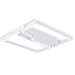 Светильник Ambrella light FL51465/1+1 WH белый 85W 3000K-6400K+4200K 600*600*110 (ПДУ РАДИО 2.4G), фото6