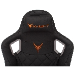 Кресло игровое Knight TITAN черный ромбик эко.кожа с подголов. крестовина металл, фото30