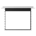 Экран для проектора S'OK SCPSMC-221X125ED45GF для встраивания в потолок моторизованный 100'' с боковым натяжением, полотно Grey Fiberglass, экстрадроп 45см, фото4