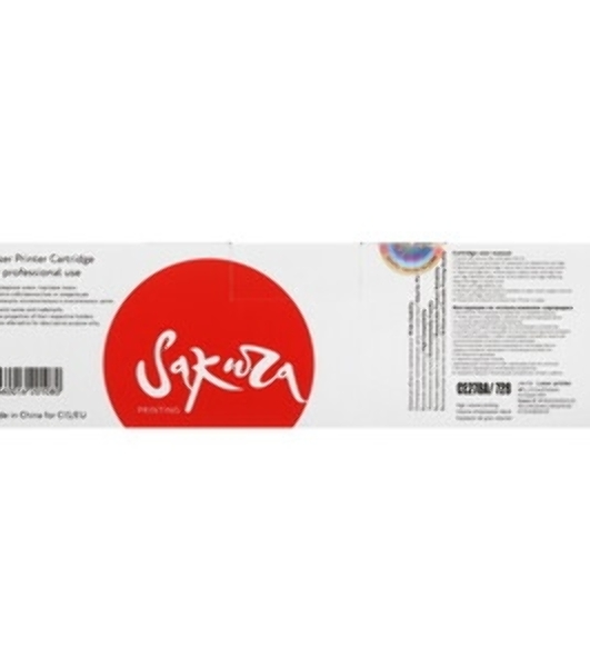 Картридж Sakura SA728 для Canon iC MF4420/4430/4120/4412/4410/4452/4450/4550/4570/4580/D520, черный, 2100 к.