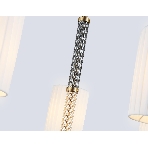 Люстра Ambrella light LH71503/7 BS/FR латунь/белый матовый E14*7 max 40W D840*640, фото3