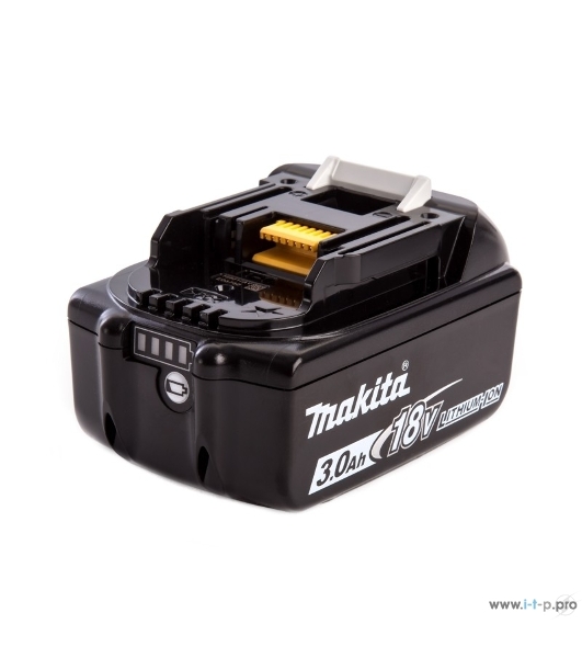 Аккумулятор Makita тип BL1830,18В,3Ач Li-ion,коробка,с индикатором 197599-5