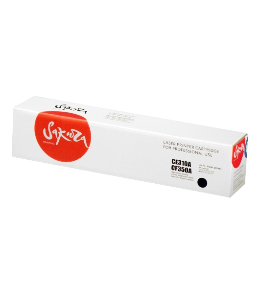 Картридж Sakura CE310A/CF350A для HP черный, 1200 стр
