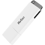 Флешка USB Netac U185 (NT03U185N-256G-30WH), 256Gb, USB 3.0, R/W 100/25, белый/серый, фото3
