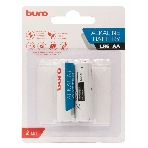 Батарея Buro Alkaline LR6 AA (2шт) блистер, фото4