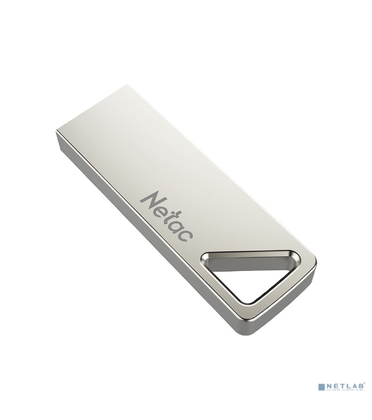 Флешка USB Netac U326 (NT03U326N-016G-20PN), 16Gb, USB 2.0, R/W 50/15, серебристый