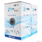 Кабель SkyNet Premium UTP indoor 2x2x0,51, медный, FLUKE TEST, кат.5e, однож., 305 м, box, серый, фото4